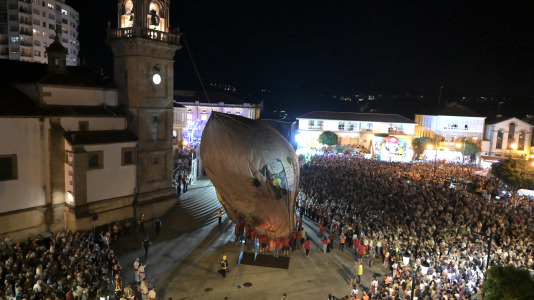 Las imágenes del lanzamiento del Globo de Betanzos