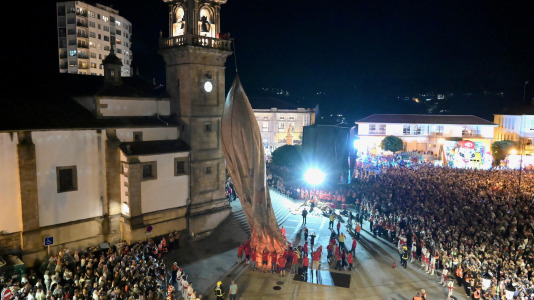 Las imágenes del lanzamiento del Globo de Betanzos