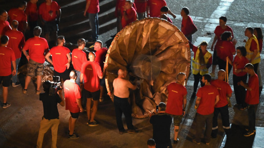 Las imágenes del lanzamiento del Globo de Betanzos