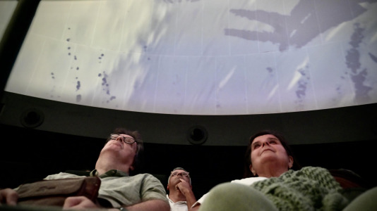 Planetario da Casa dasCiencias - PARBO (Begoña Riobó eAnxo Pintos) con visuais de MontsePiñeiro