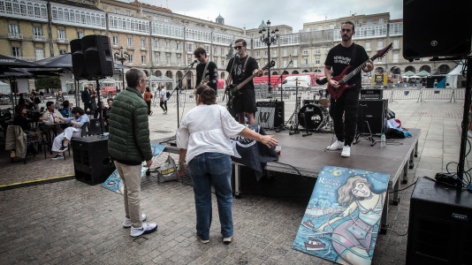 Komando Kombate dio el pistoletazo de salida de las Fiestas en honor a la patrona de la ciudad