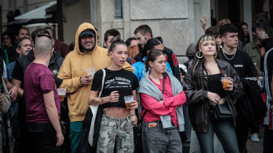 Komando Kombate dio el pistoletazo de salida de las Fiestas en honor a la patrona de la ciudad