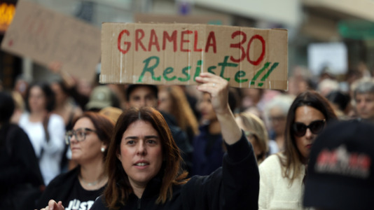 Alrededor de 1.000 personas marcharon por A Coruña