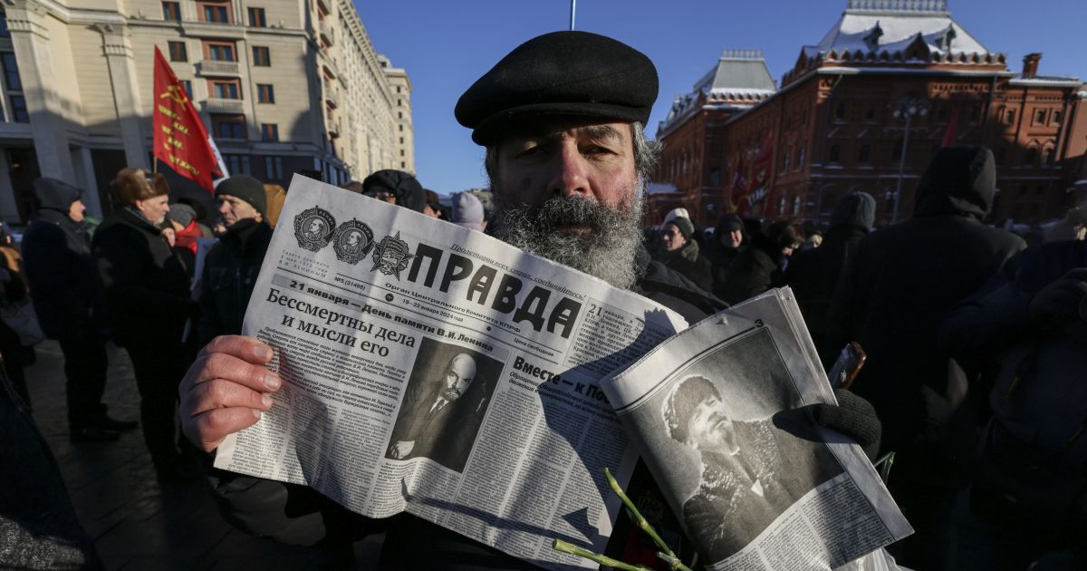 Rusia recuerda a Lenin en el centenario de su muerte, ignorado por el ...